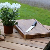 Ecofurn leikkuulauta saarni  80x45x5